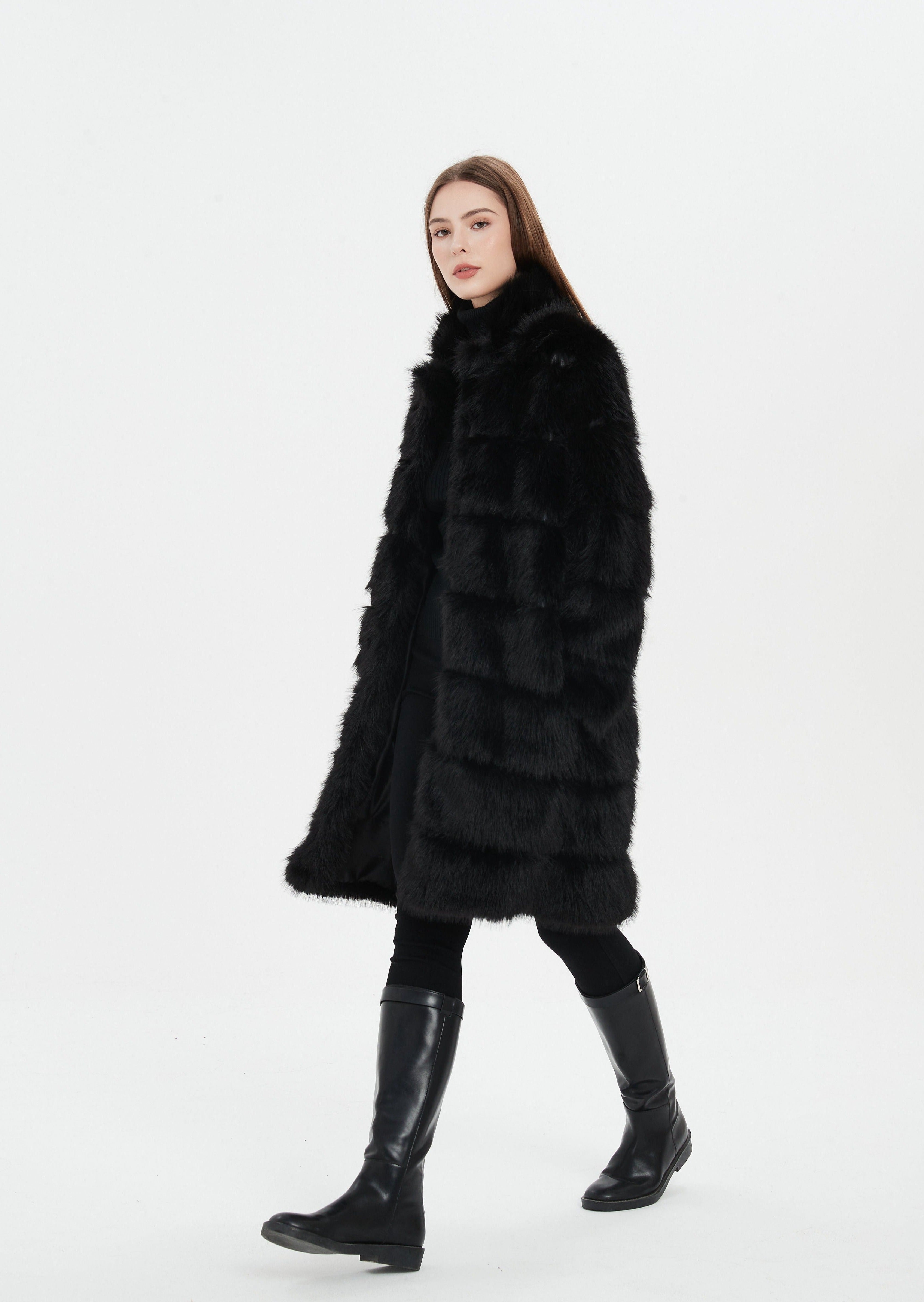 Anastasia Faux Fur Coat