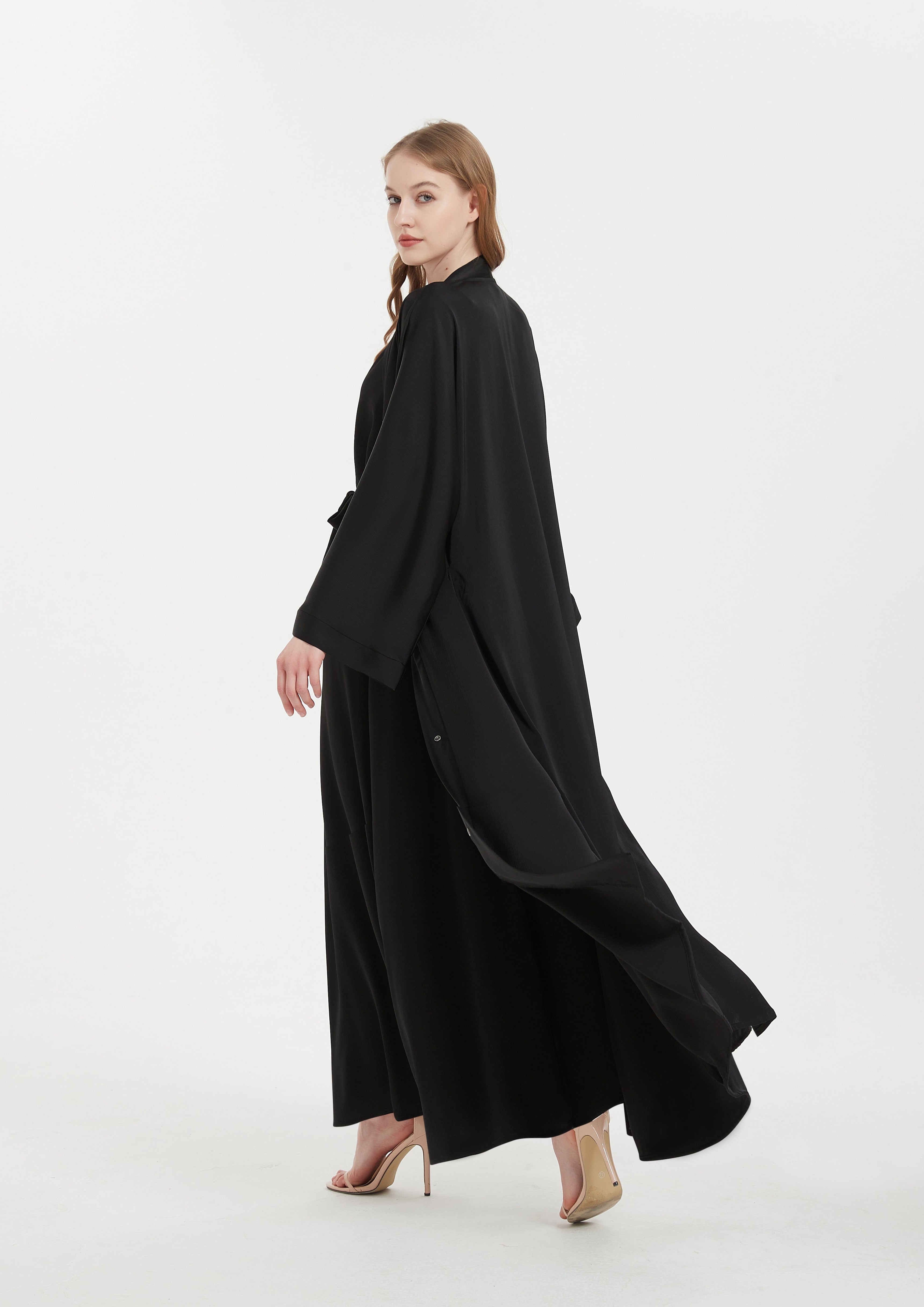 Serena Abaya Set - Black