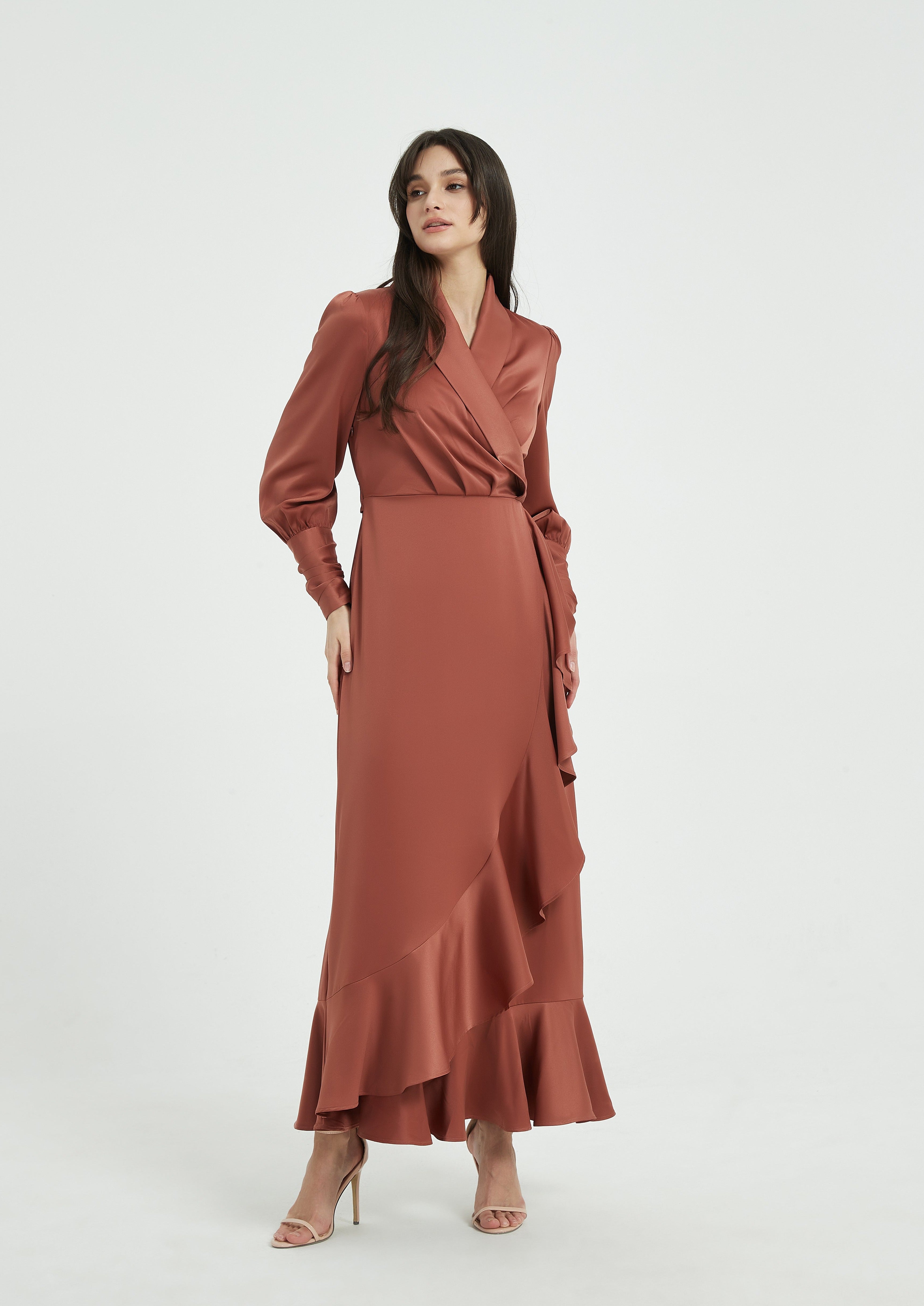 Maya Maxi Dress - Pecan