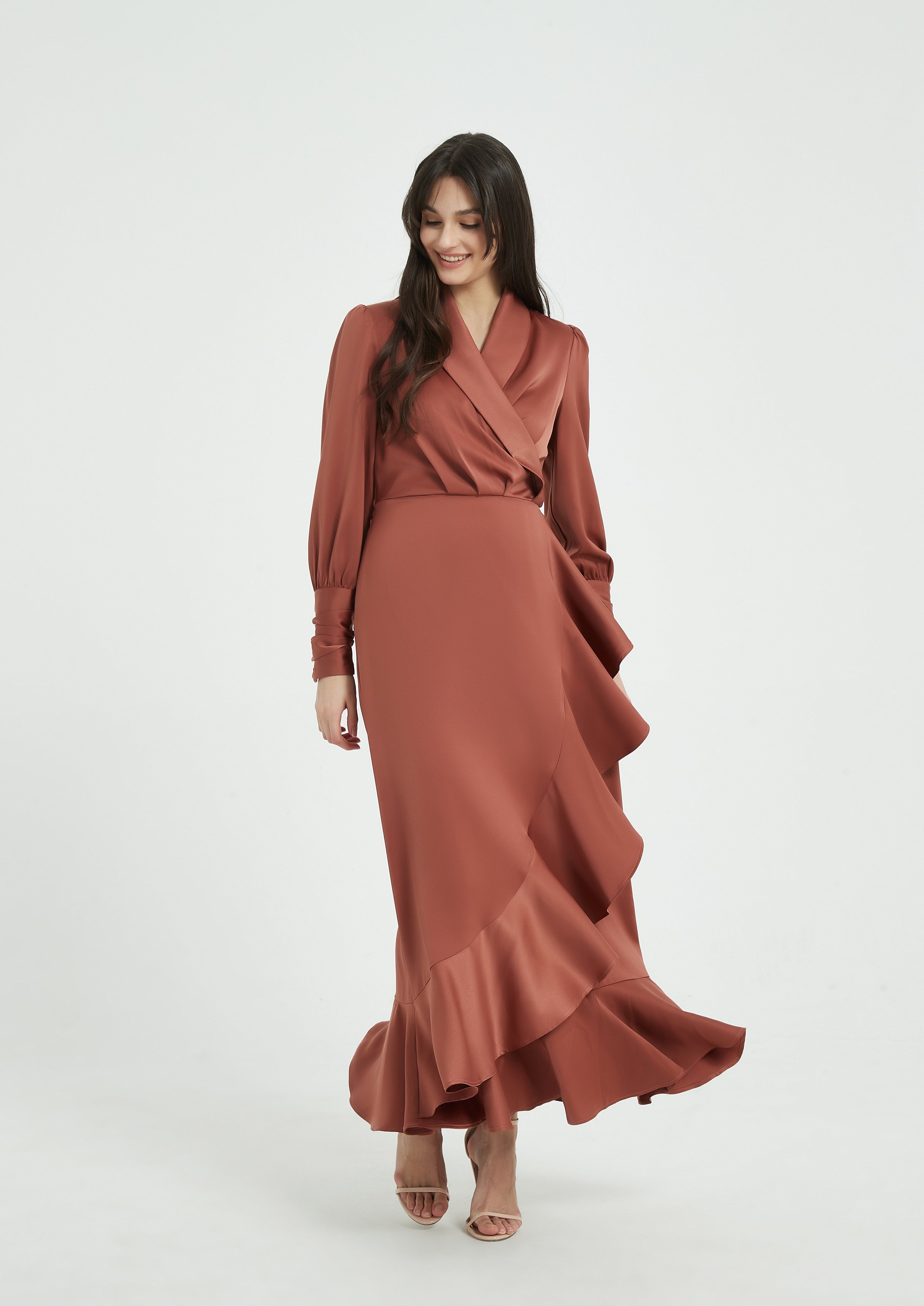 Maya Maxi Dress - Pecan