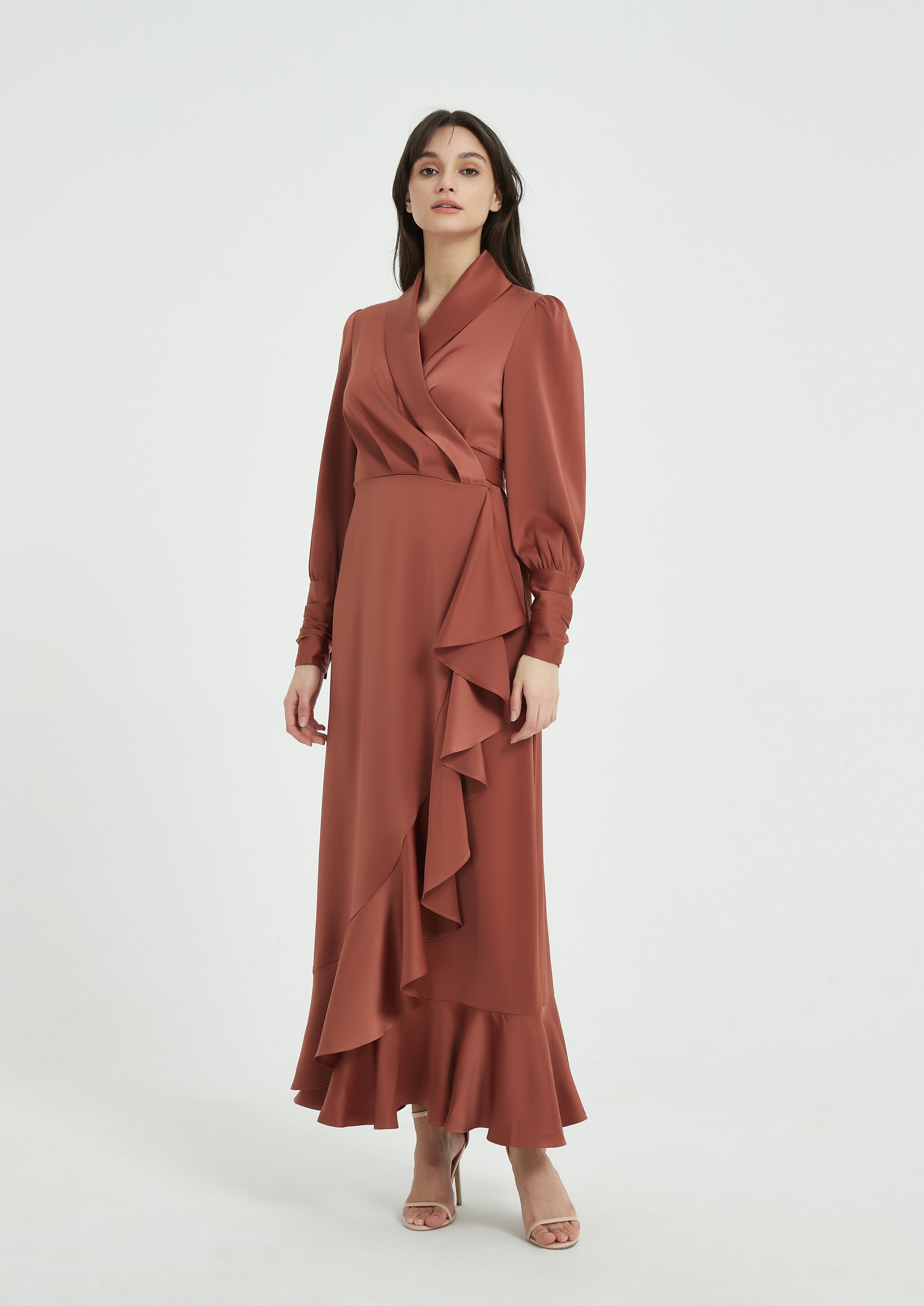 Maya Maxi Dress - Pecan