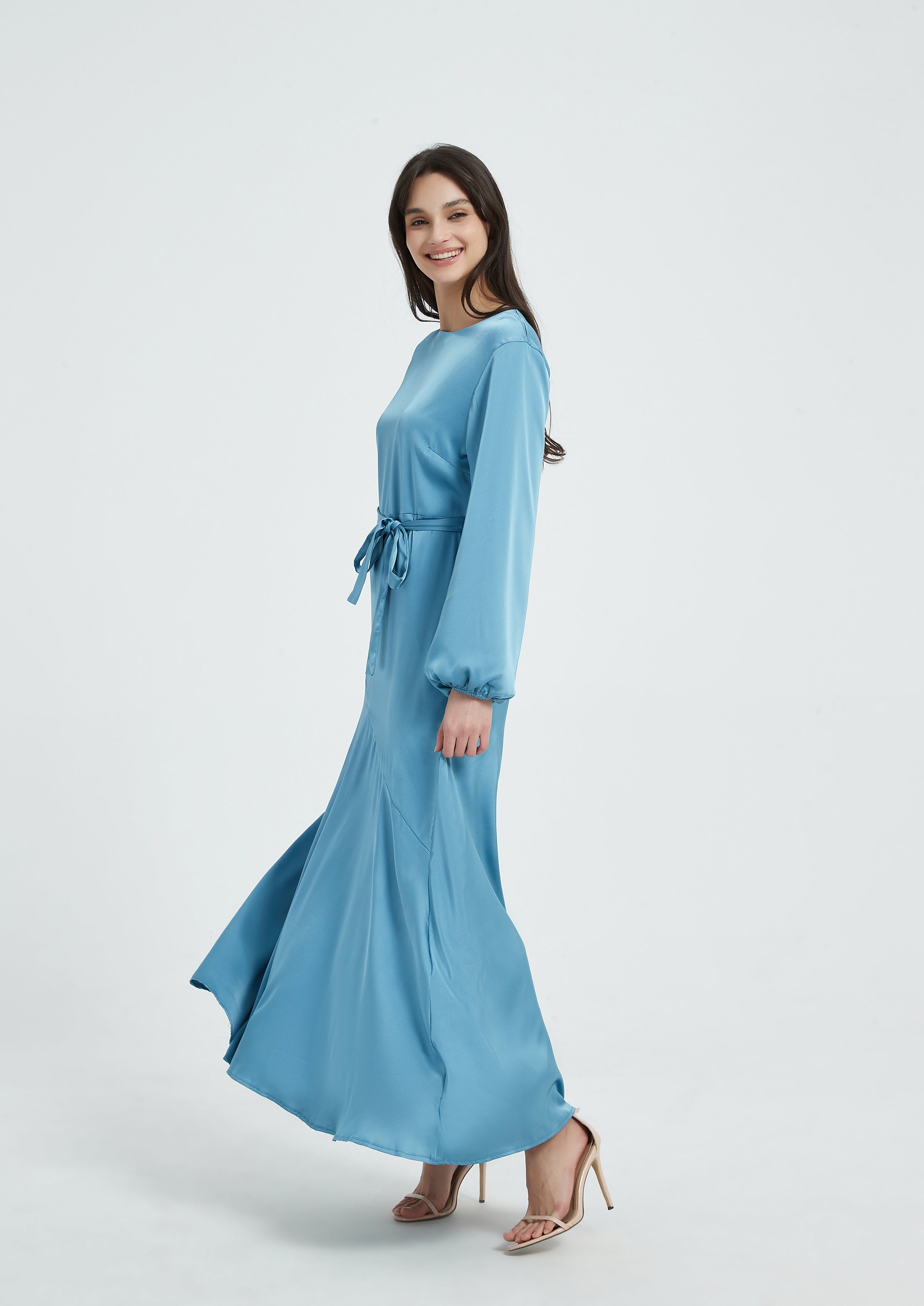 Aylana Maxi Dress - Ocean Blue