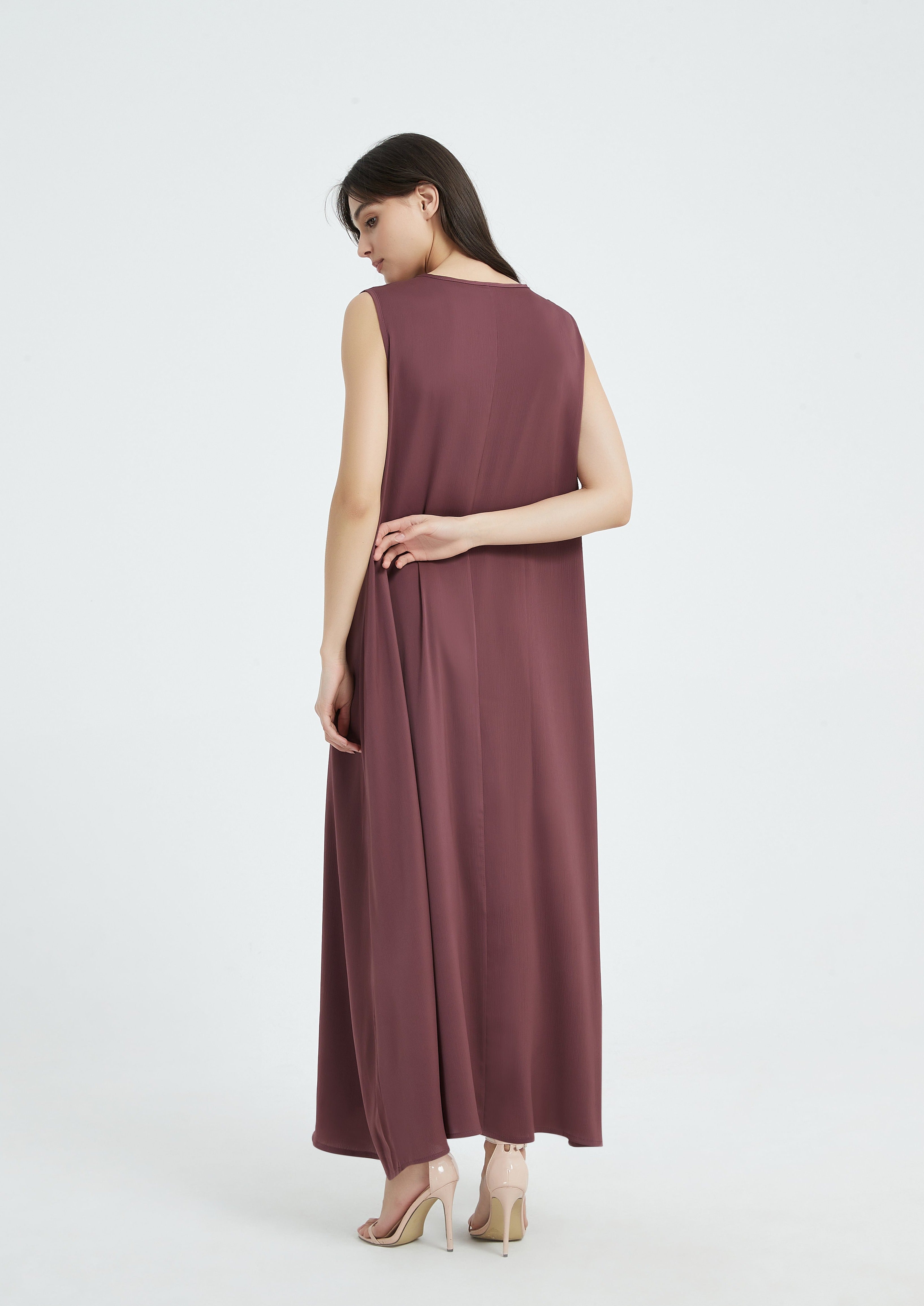 Serena Abaya Set - Mauve