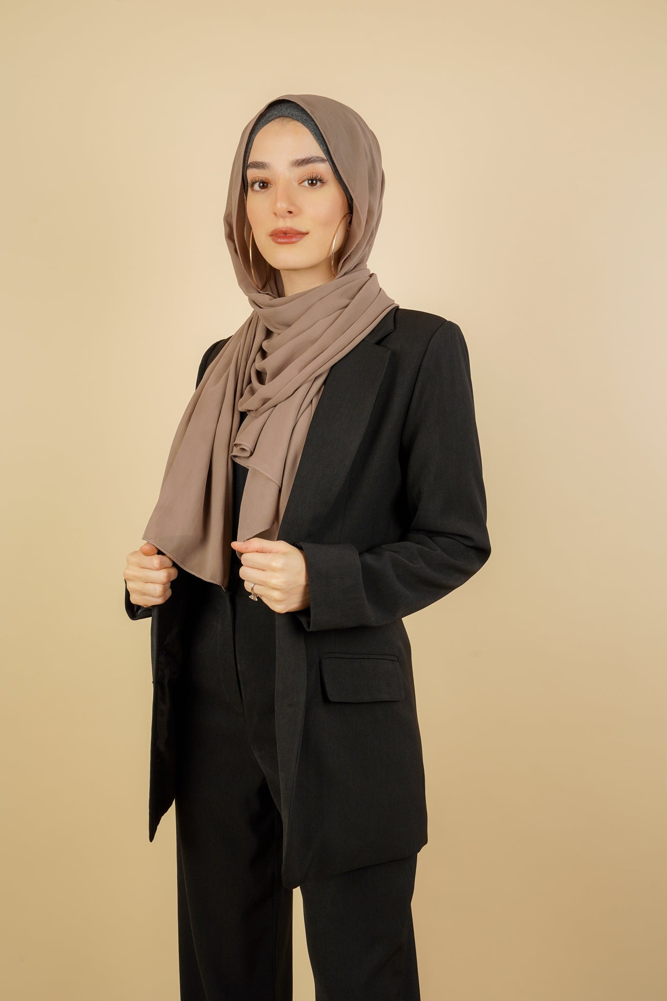 Imara Single Breasted Blazer - Black - AMARIAH