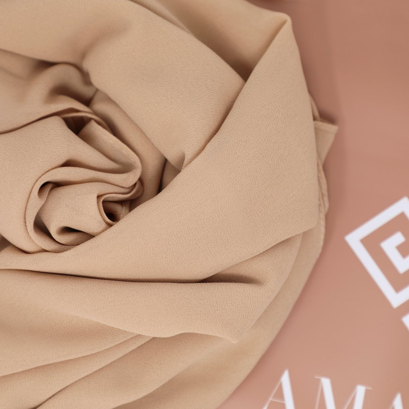 Chiffon Hijab - Coyote - AMARIAH