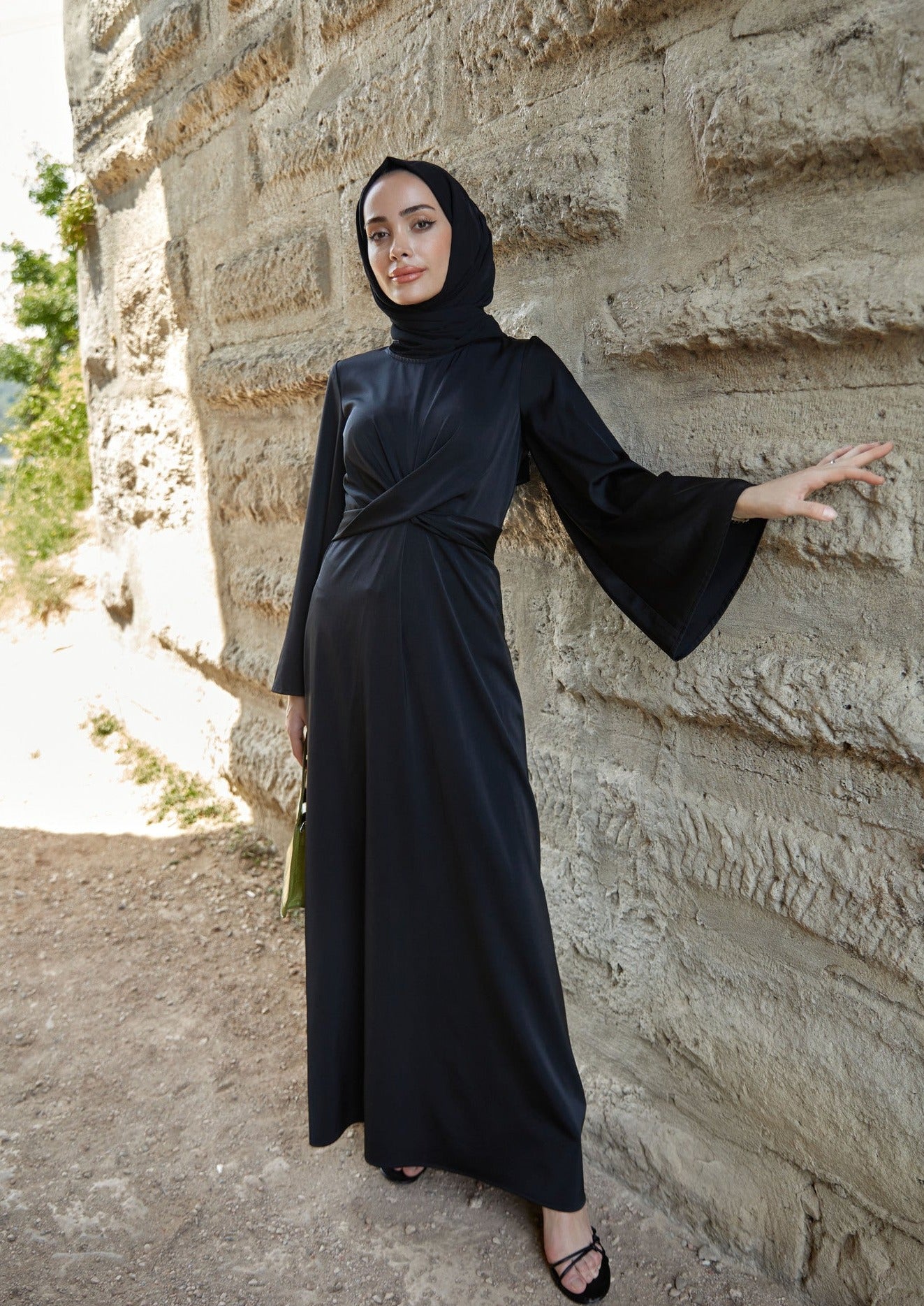 Aphrodite Maxi Dress - Black