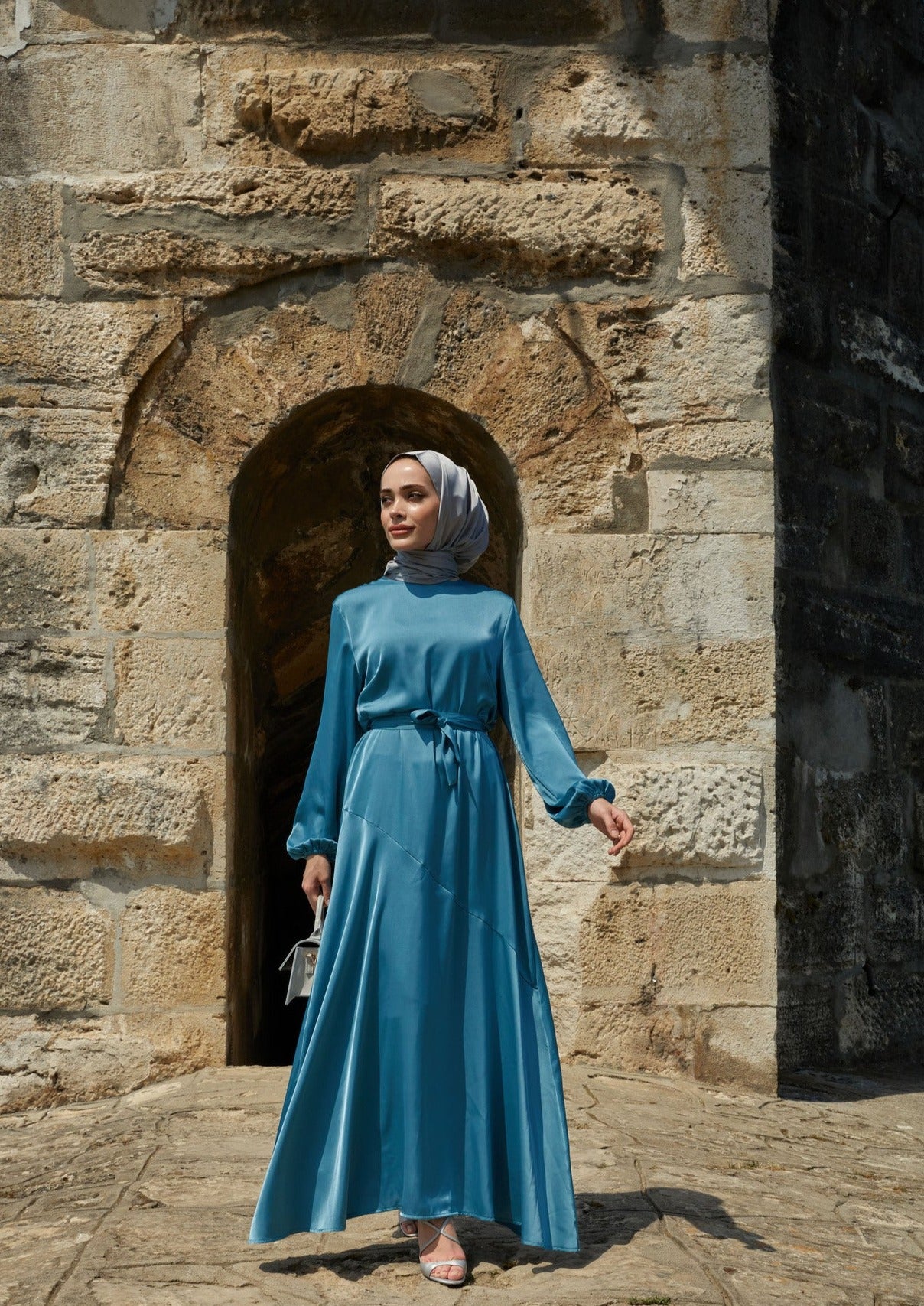 Aylana Maxi Dress - Ocean Blue