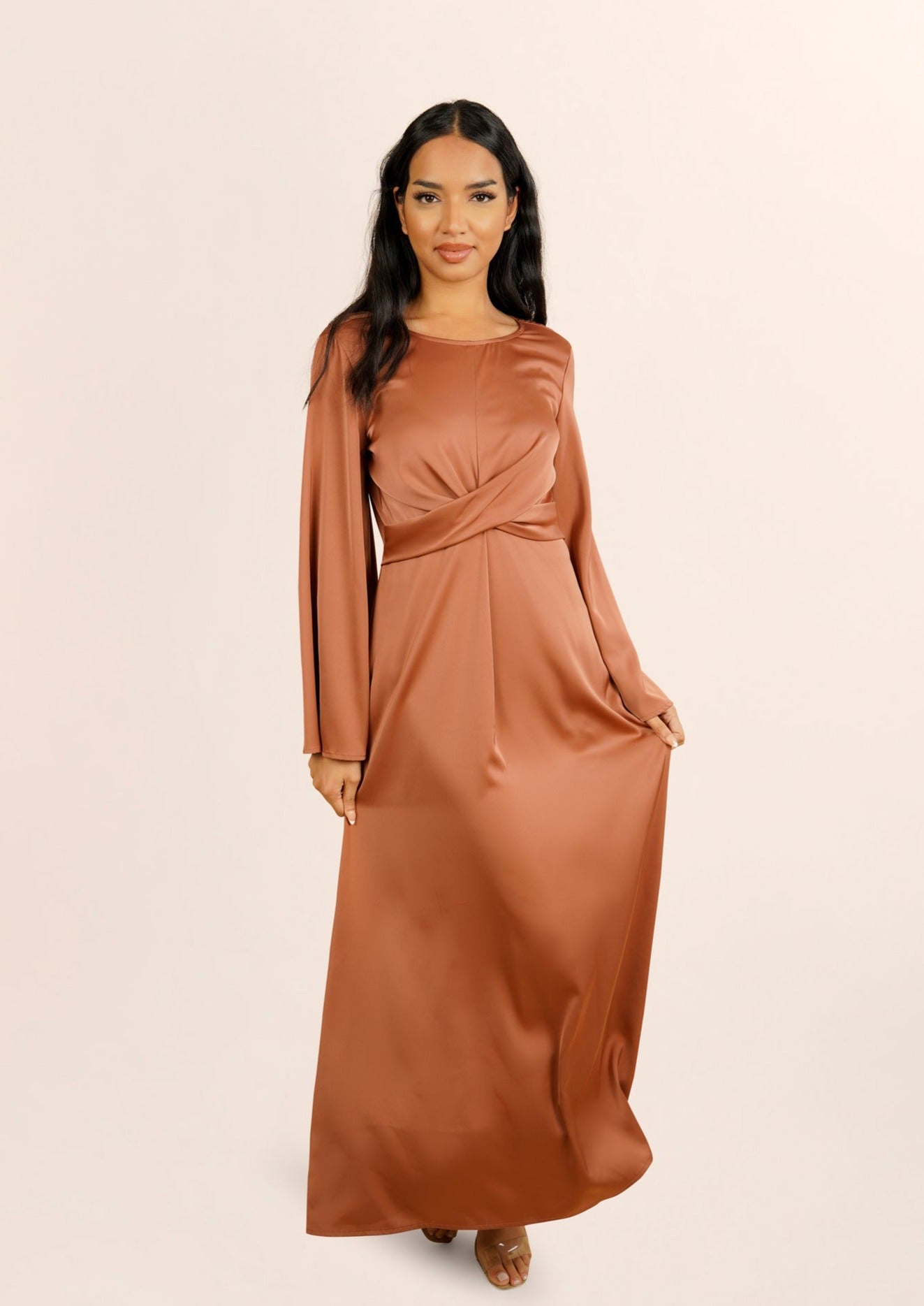 APHRODITE Maxi Dress - Coffee