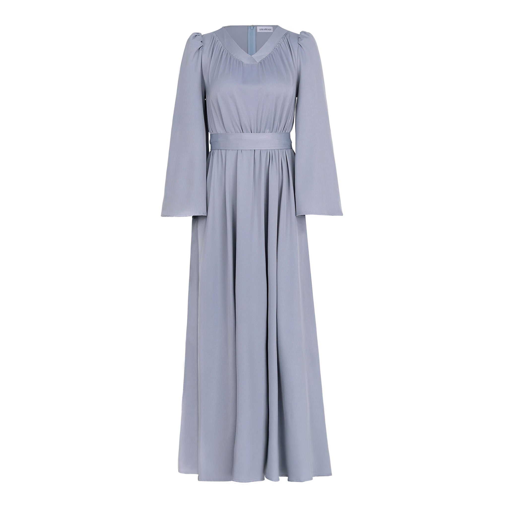 AURORA Maxi Dress - Light Blue - AMARIAH