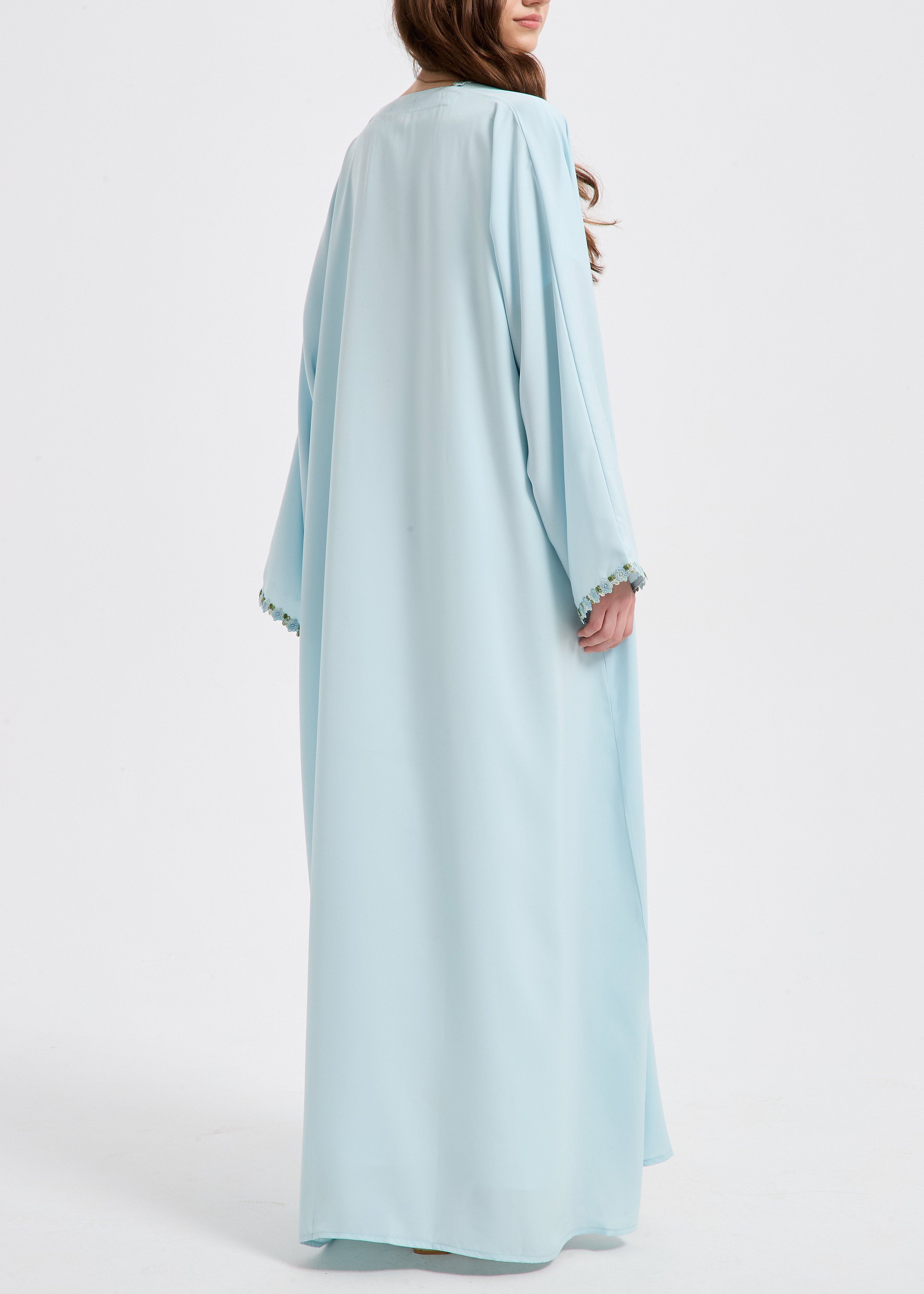 Soraya Abaya Set - Sky Blue