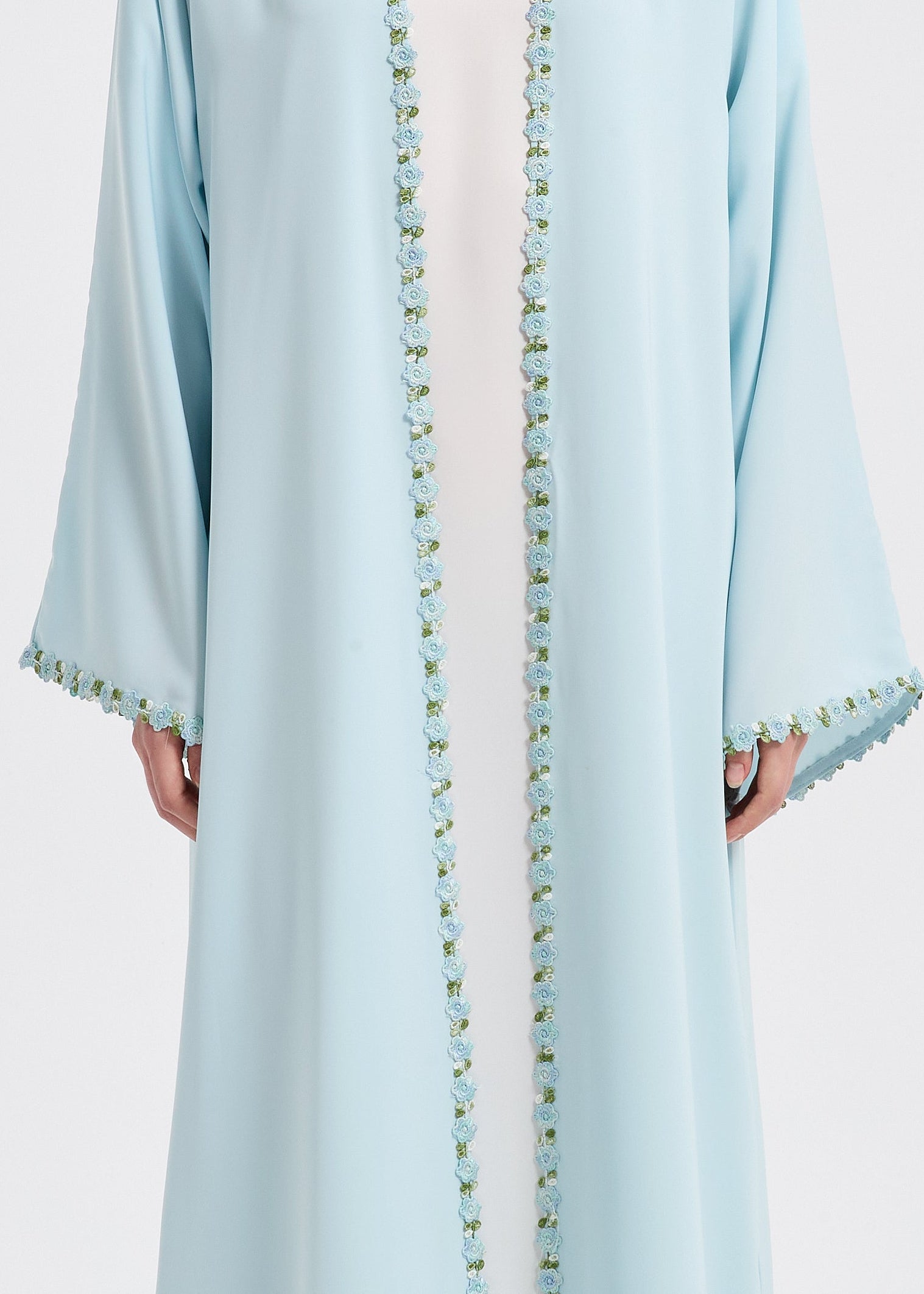 Soraya Abaya Set - Sky Blue