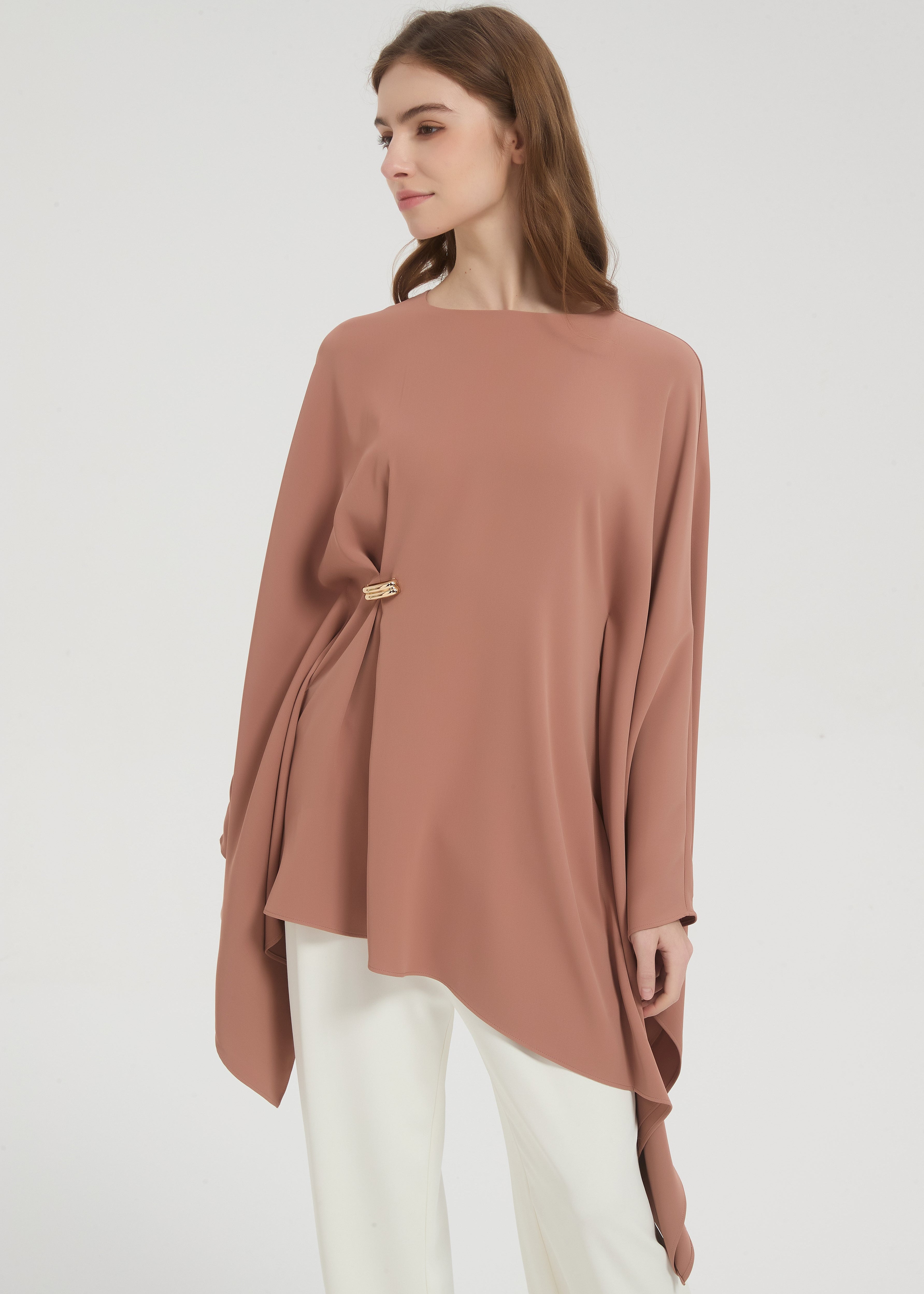 Amina Top - Nude - AMARIAH