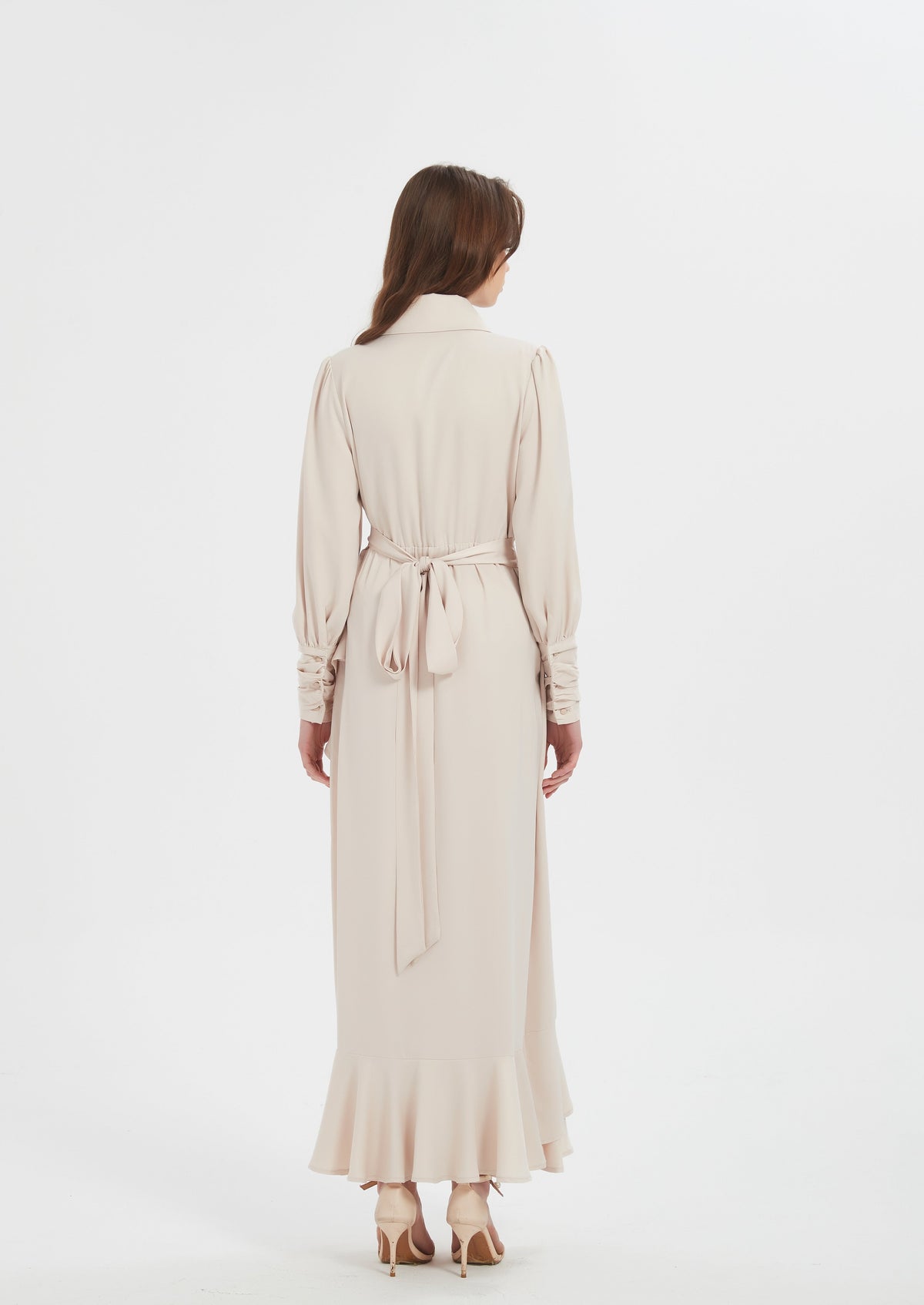 It Feels Wrong Maxi Dress Off White main image 1