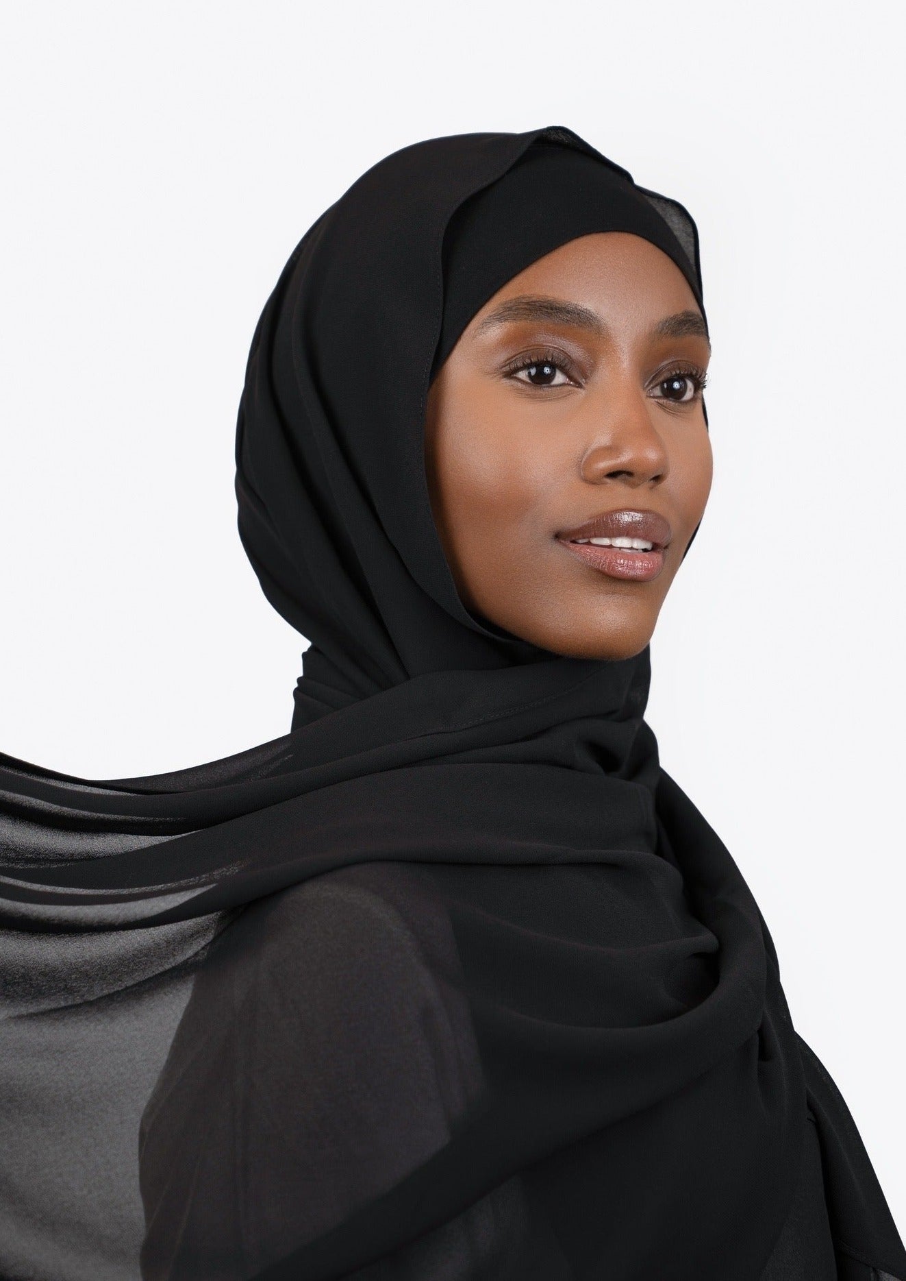Matching Hijab Set - Midnight
