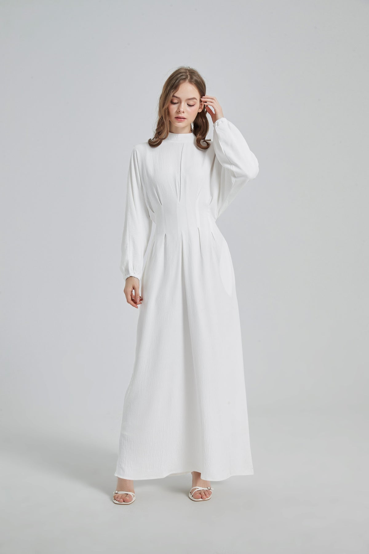 Aurelia Dress – Weiß