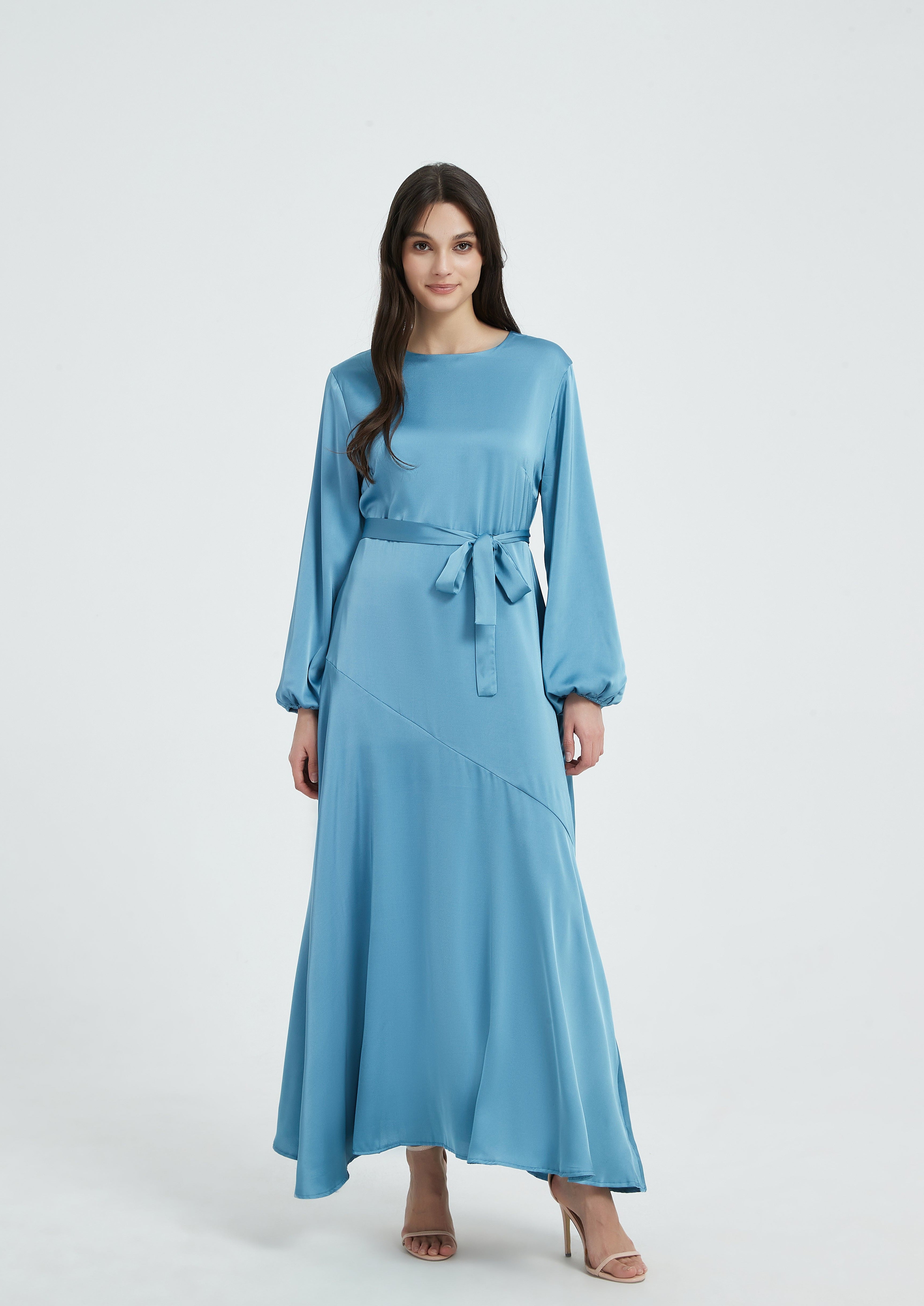 Aylana Maxi Dress - Ocean Blue – AMARIAH & Co.