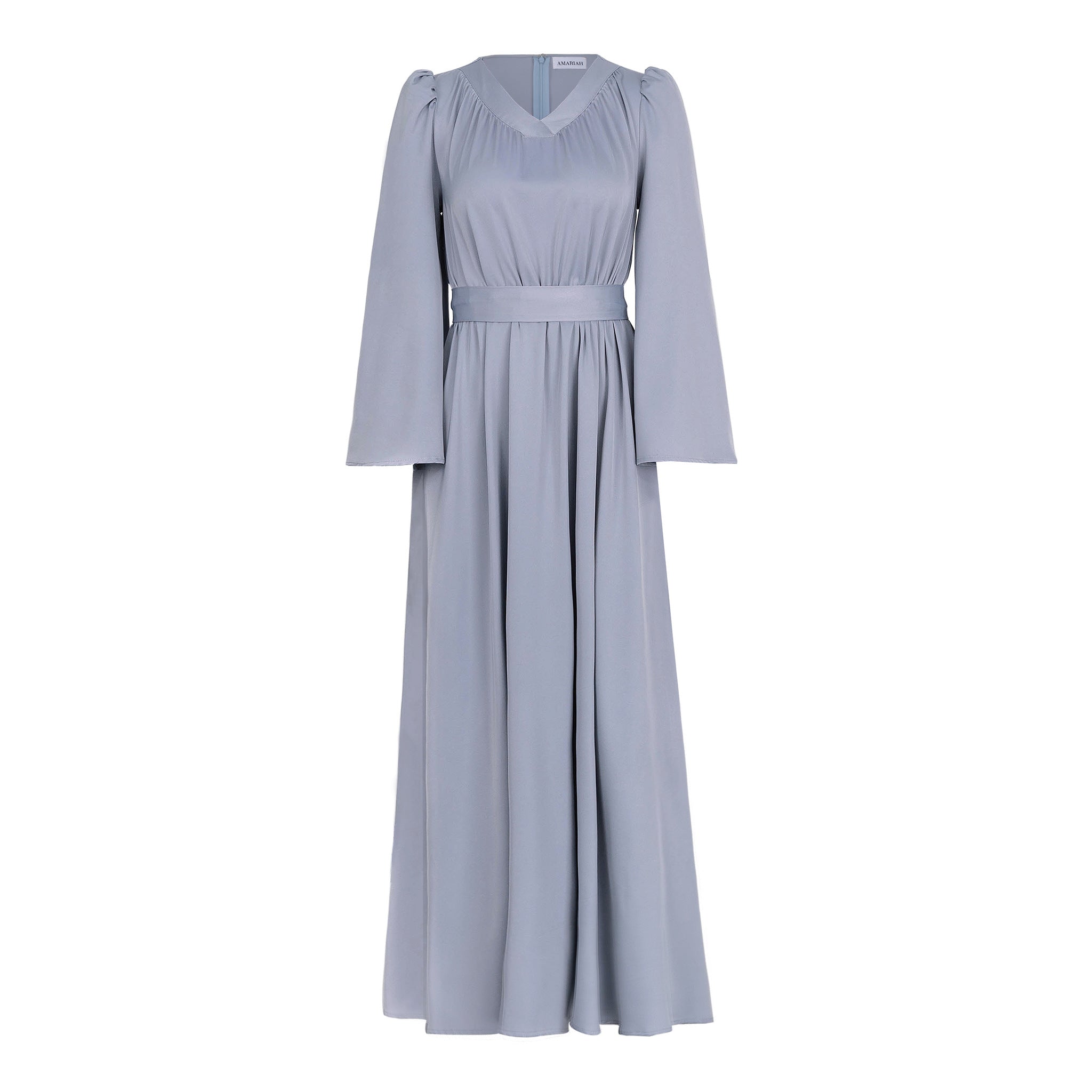 AURORA Maxi Dress - Light Blue - AMARIAH