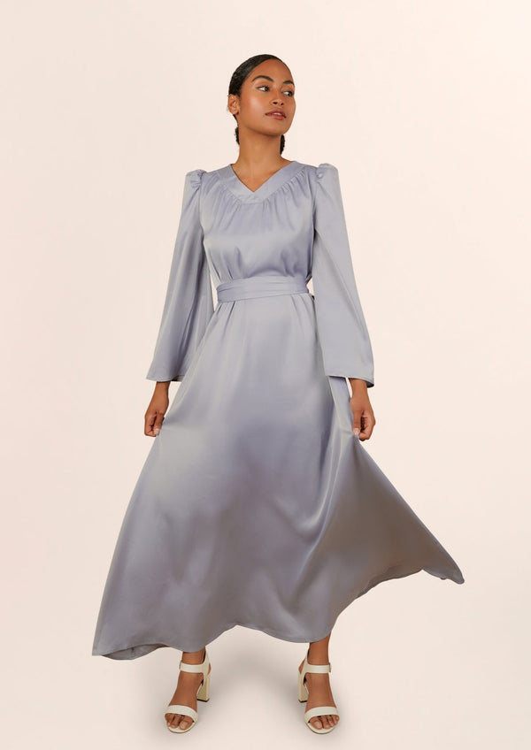 AURORA Maxi Dress - Light Blue