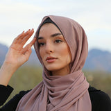 Chiffon Hijab - Heather - AMARIAH