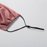 AMARIAH Pure Mulberry Silk Fashion Mask - AMARIAH